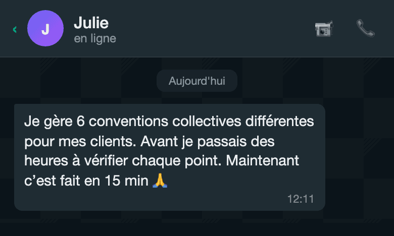 Avis d'un participant au challenge